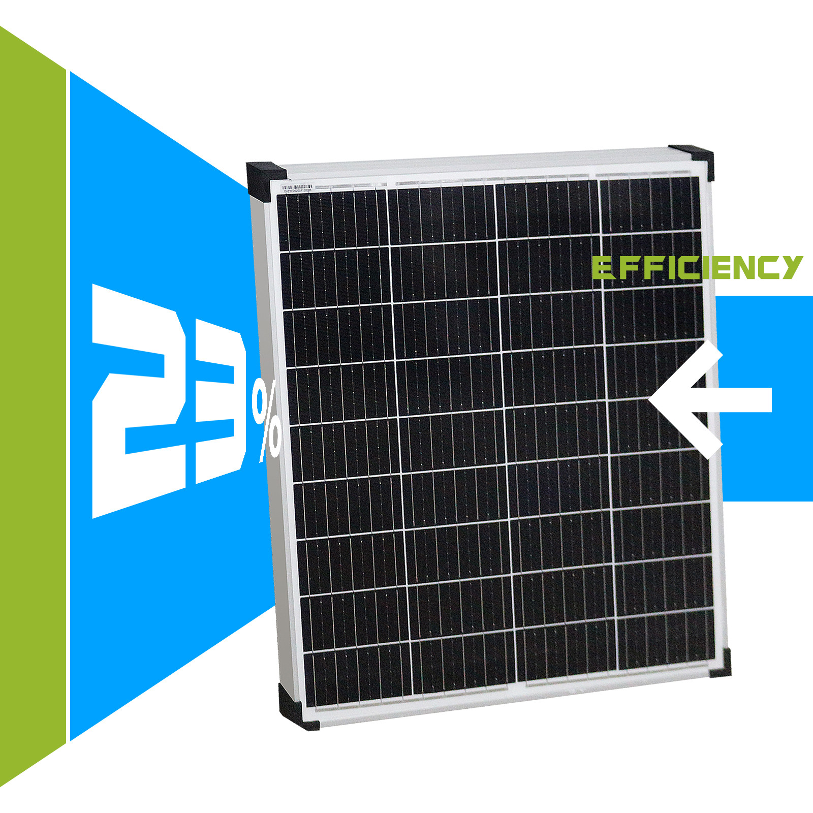 130W Solar Panel 12V 130 Watt & 10A Regulator Mono Caravan Camping